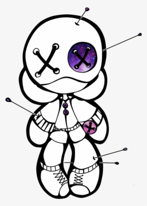 Voodoo Doll By Ultimatemultikiller On Deviantart Image - Drawing  Transparent PNG - 600x848 - Free Download on NicePNG