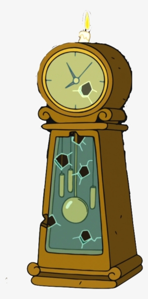 Gumbald's Outside Clock - Cartoon
