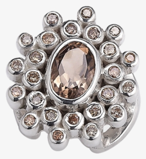 "smoke And Mirrors" Slide Charm From Bonn Bons By Lori - Engagement Ring