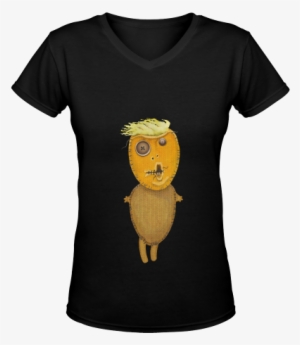 Orange Voodoo Doll With Too Small Hands Women's Deep - Price Is Right Shirts Amazon