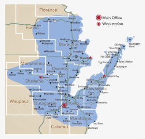 Service Map With Pins 2018unityadm1n2018 02 19t16 - Wisconsin