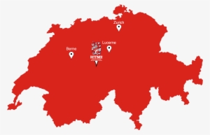 Swiss Map With Pinsadmin2015 12 02t11 - Htmi Hotel And Tourism Management Institute Switzerland