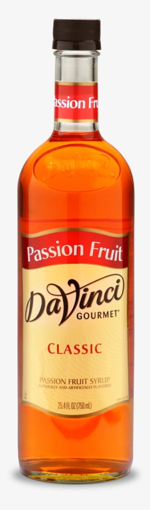 2073738400027 Passion-fruit C 750ml G - Davinci French Vanilla Syrup 750ml