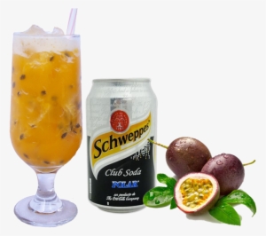Passion Fruit With Soda - Passion Fruit Soda Drink