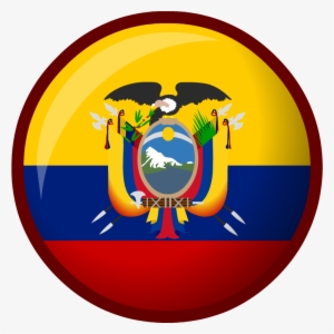 Ecuador Flag - Ecuador Circle Flag Png