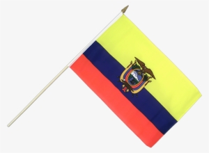 Hand Waving Flag 12x18" - Small Ecuador Flag - 12x18"