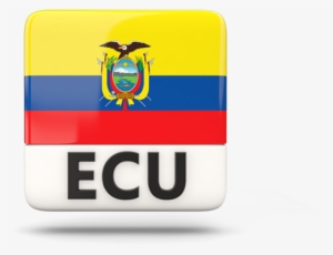 Illustration Of Flag Of Ecuador - Ecuador Flag Icon