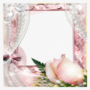 Frame Flowers Rose - Flower Photo Frame Online
