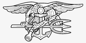 Specwar Fitness Personal Trainer Roger Roberts - Navy Seals Logo Drawing