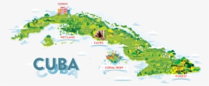 Map Of Cuba - Animals In Cuba Map