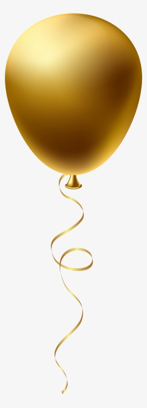Gold Balloon Clipart Png