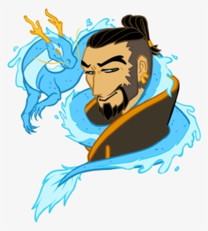 A Hanzo And A Noodle - Illustration