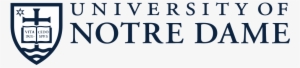 University Of Notre Dame Logo - Hellyer