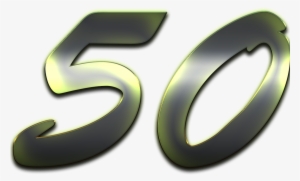 50 Number 3d Shining Png - 20 3d Png