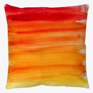 Gradient Watercolor Background In Warm Colors Throw - Cushion