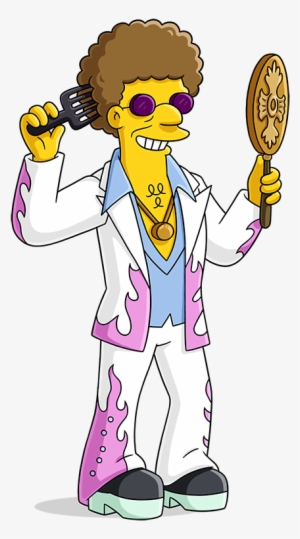 The Simpsons Characters Png Pack - Disco Stu Los Simpson