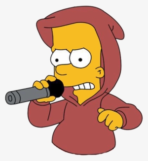 Image Library Stock Bart Simpson Homer Pranksta Rap - Bart Simpson Para Dibujar