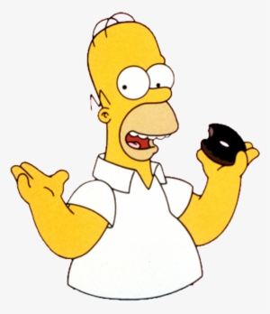 Cartoon Characters Simpsons - Homer Simpson Gif
