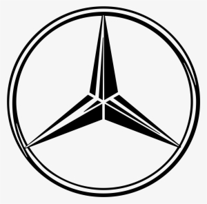 Mercedes Logo Png Transparent - Mercedes Benz Logo Sketch