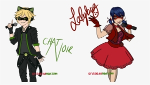 Popstar Ladybug And Chat Noir By Glory Va-d9xnq9e - Chat Noir Fanart