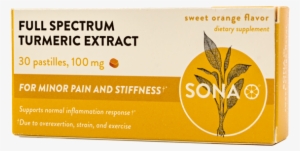 Sona Turmeric - Sona - Full Spectrum Turmeric Extract Sweet Orange
