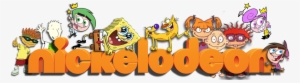 Nickelodeon Characters Rocket Power Doug Fairly Oddparents - Nickelodeon Logo With Characters