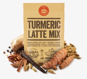Tlm New Dec 17 Small - Natures Harvest Turmeric Latte Mix 70g