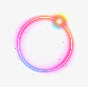 Luminescent Circle Png Element Material - Instagram
