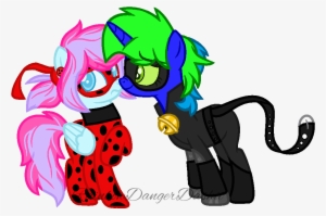 Bezziie, Base Used, Boop, Chat Noir, Female, Mare, - Miraculous Ladybug Cat Noir Wrap His Tail Around Ladybug