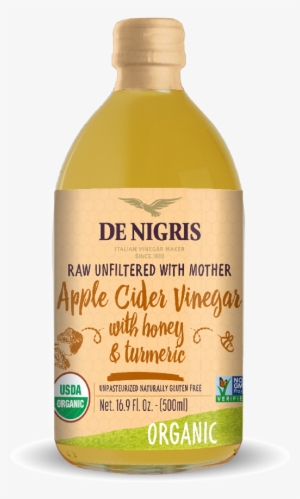 Organic Apple Cider Vinegar With Honey & Turmeric