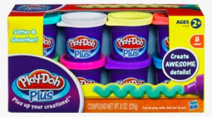 Click To See Larger Image - Playdoh Plus Variety Pack