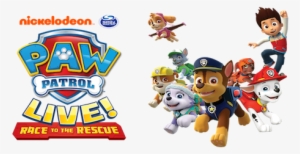 Paw Patrol Live "race To The Rescue" Is Coming To Singapore - Paw Patrol Live Logo Png