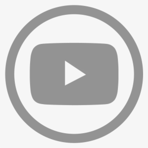 Youtube Icon Grey Png
