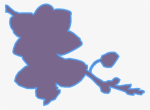 Blue Purple Orchid Svg Clip Arts 600 X 441 Px