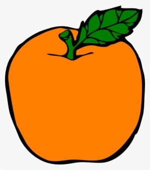 Free Stock Orange Apple Frames Illustrations Hd Images - Apple Drawing Black And White