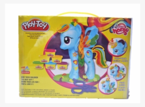Play Doh My Little Pony Creative Tool Set - Play-doh - Rainbow Dash Style Salon - B0011