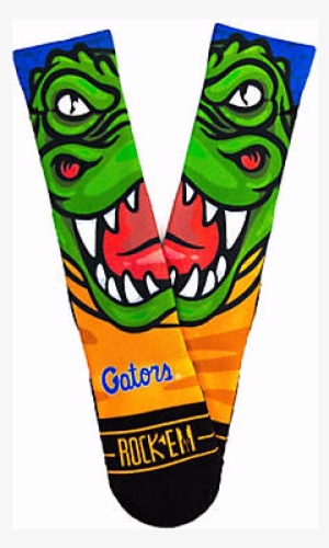 Ncaa Florida Gators Rock Em Albert Mascot Socks - Skateboard Deck