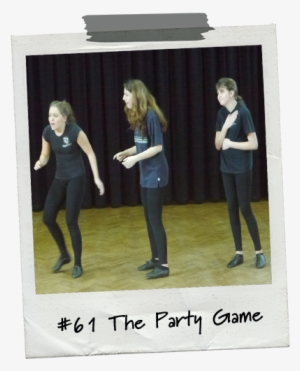 Drama Menu Activity The Party Game - Game
