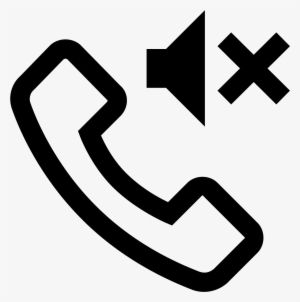 Silent Call Icon - Blue Phone Icon