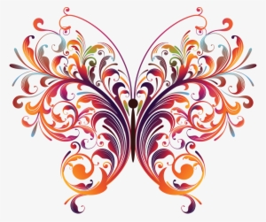 78fc47f7b0a4 Butterfly, Album And Craft - Flower Vector Corel Draw