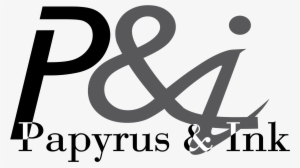 Papyrus & Ink Logo Png Transparent - Papyrus