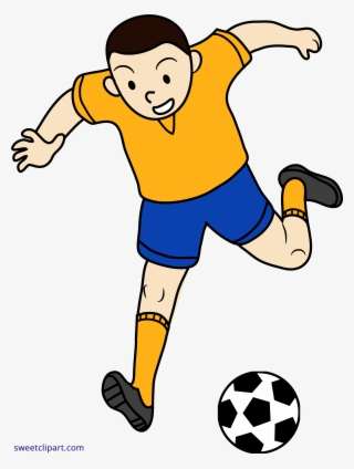 Football Player Clipart Png Clipart Black And White - Clip Art Playing Football