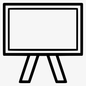Blackboard Comments - Outline Picture Of Black Board