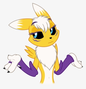 Png Royalty Free Renamon By Zutheskunk Know Your Meme - Renamon Is Adorable