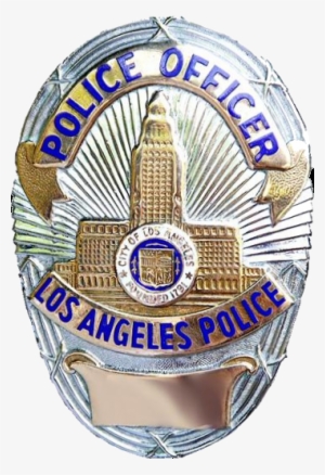 Badge Of A Los Angeles Police Department Officer - Lapd Police Officer Badge