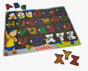 caillou abc wood puzzle - caillou a to z learning puzzle 30361260
