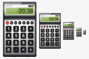 Preview Of The Calculator Icons - Calculator Psd