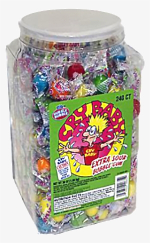 Cry Baby Extra Sour Bubble Gum - Cry Baby Extra Sour Bubble Gum (240ct)