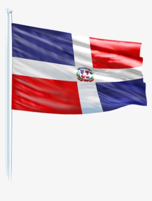 Simbolo Patrio - Bandera Republica Dominicana Ondeando