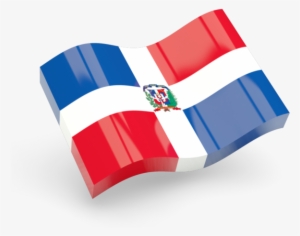 Dominican Republic - Zoom - Dominican Republic Flag 3d